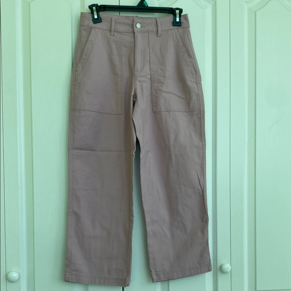 BNWOT Purple Chinos with Relaxed Fit, size 4